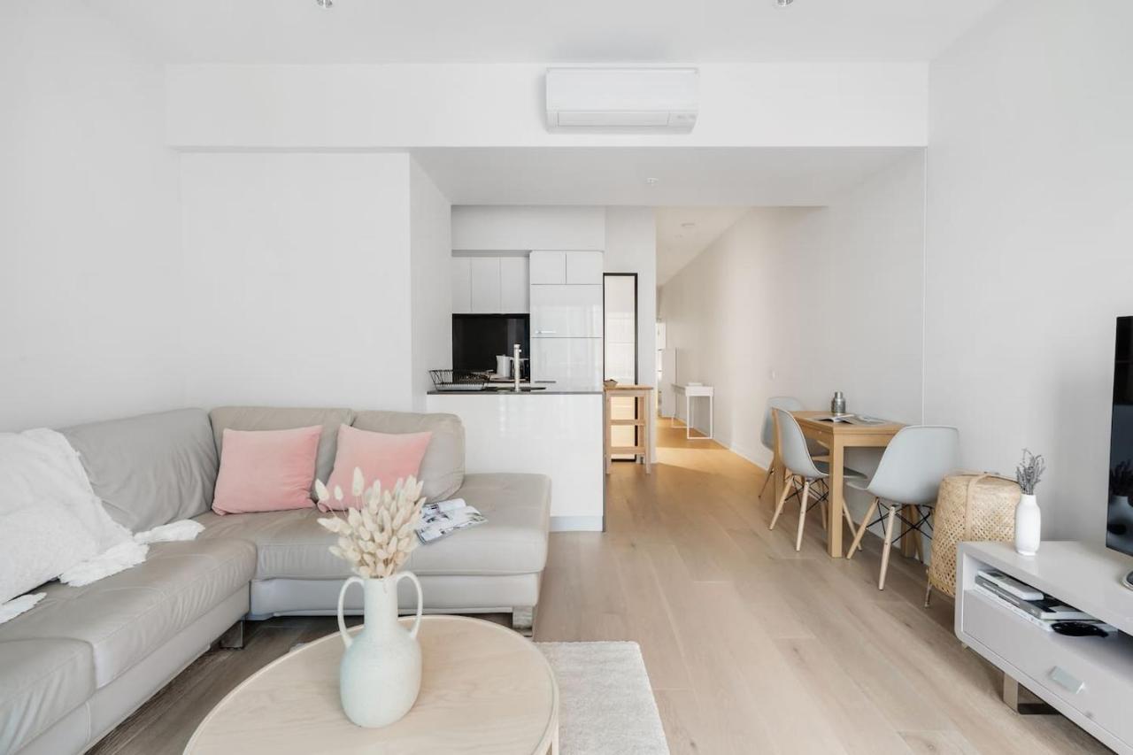 Refined City Pad In Central Melbourne With Pool Leilighet Eksteriør bilde